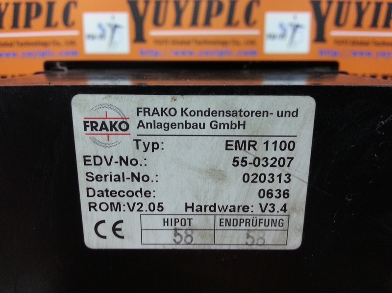 FRAKO EMR 1100 Reactive power control relay 裕益科技自動化設備可程式編碼器PLC分散式控制系統DCS